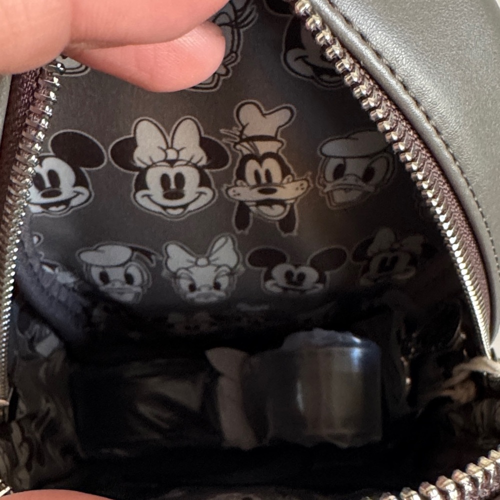 Loungefly Disney Olive and Brown Water Bottle Crossbody Bag NWT - Picture 7 of 7